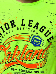 Pánske Tričko zelené OZONEE JS/KS1975