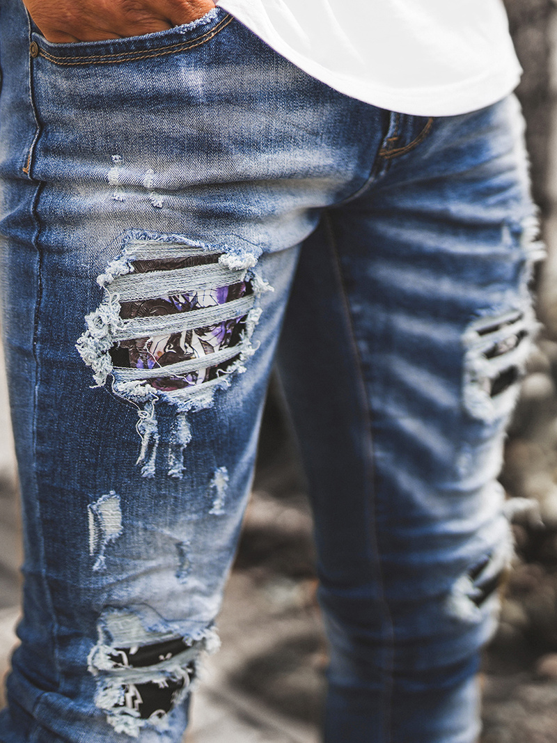 Pánske Rifle Modré OZONEE O/E7802