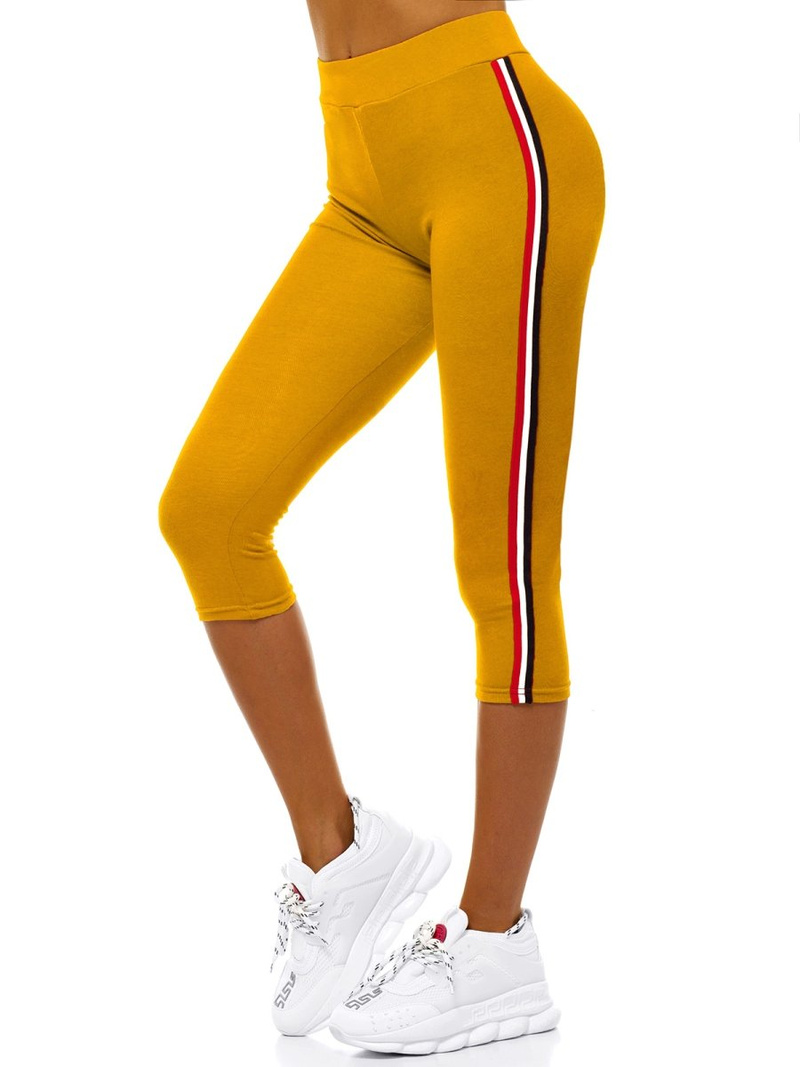 Dámske legíny žlté OZONEE JS/1037/B10