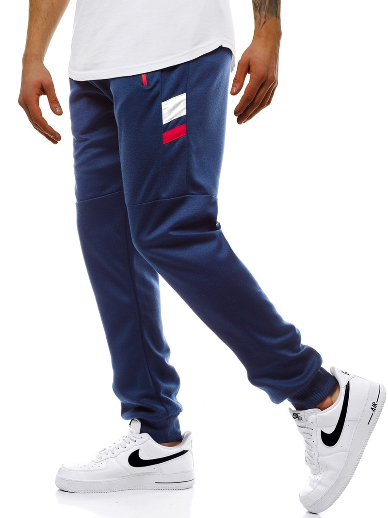 Pánske tepláky Námornícke Modré OZONEE JS/JZ11025