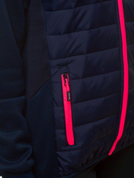 Dámska Bunda Námornícka modrá OZONEE JS/KSW4002