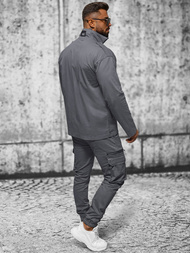 Pánska Bunda Grafitová OZONEE O/G3035