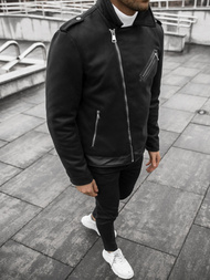 Pánska Bunda Čierna OZONEE JS/M15501