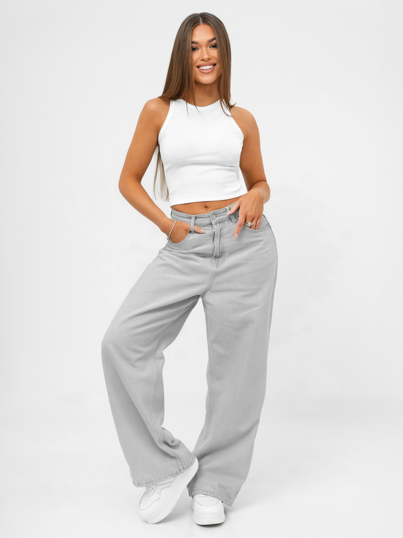 Dámske Tielko Biele OZONEE JS/96T665/1