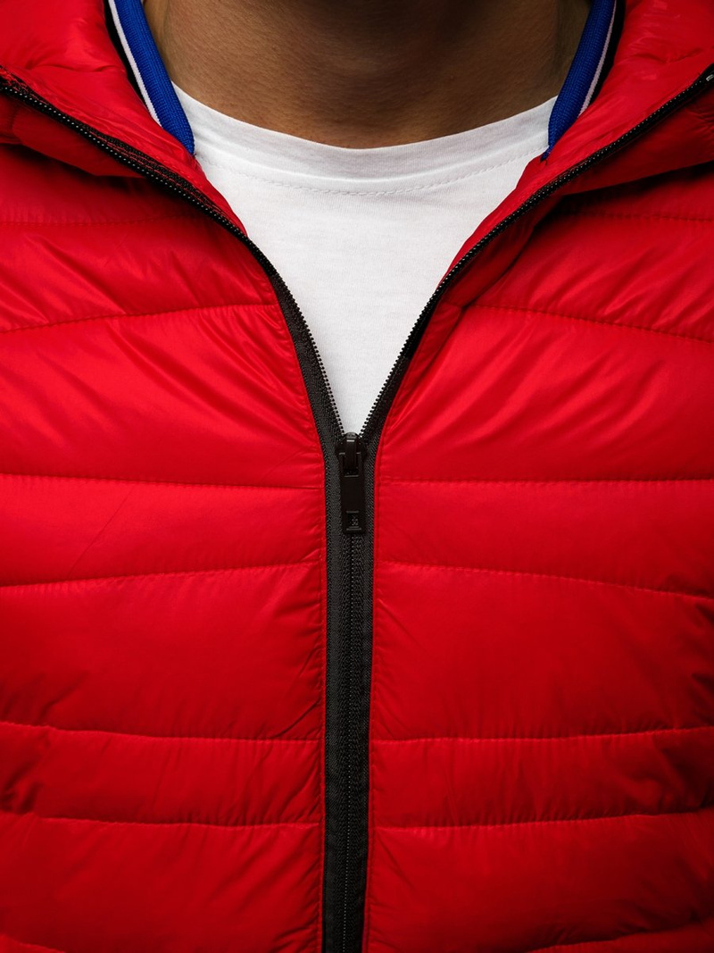 Pánska Bunda Červená OZONEE JB/JP1139