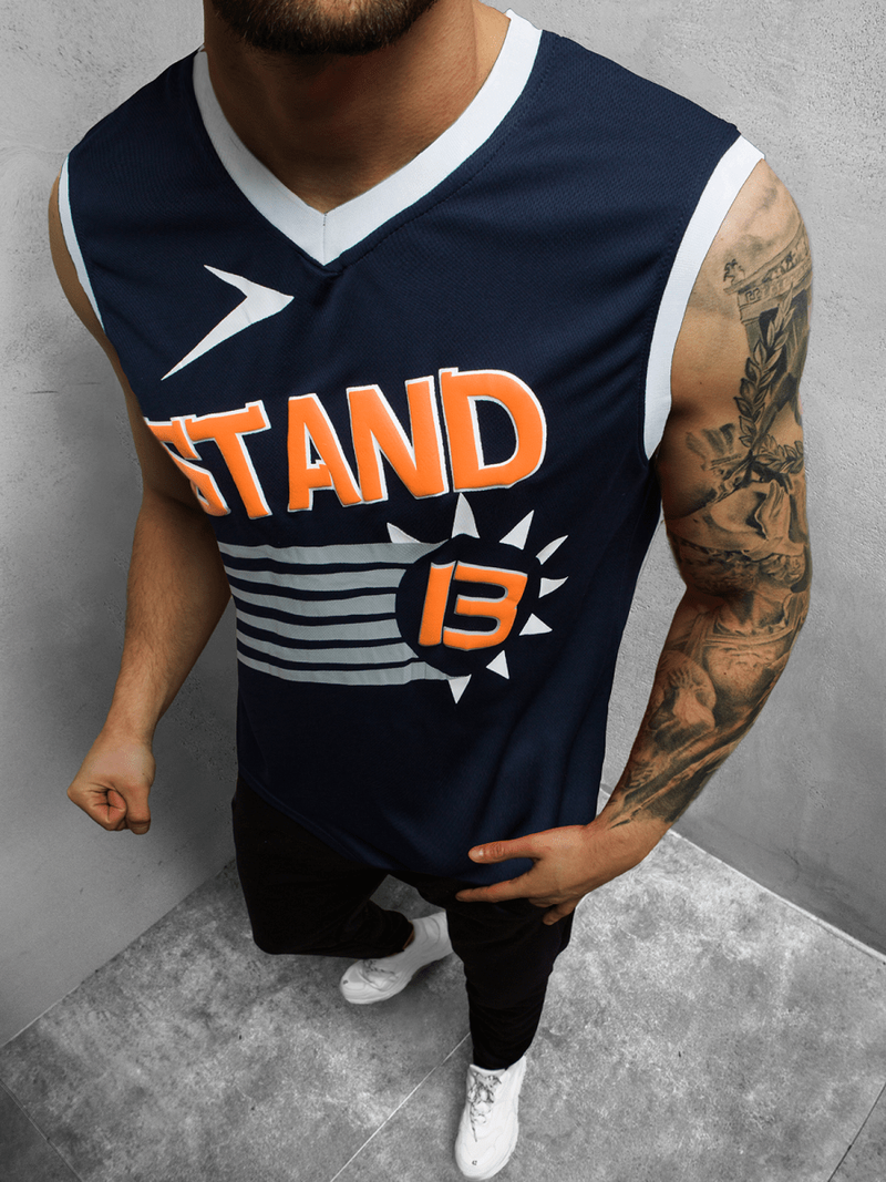 Pánske tielko Námornícke modré OZONEE JS/68S10175