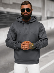 Pánska Mikina Grafitová OZONEE JS/27B6502/5