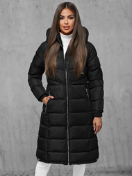 Dámska bunda čierna OZONEE JS/M736/392