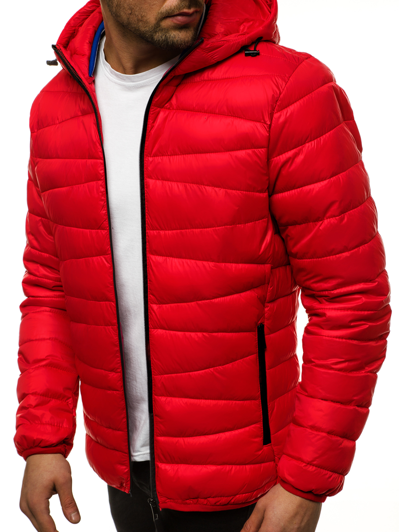 Pánska Bunda Červená OZONEE JB/JP1139