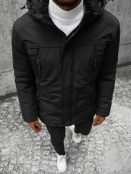 Pánska Bunda Čierna OZONEE JS/M713/392