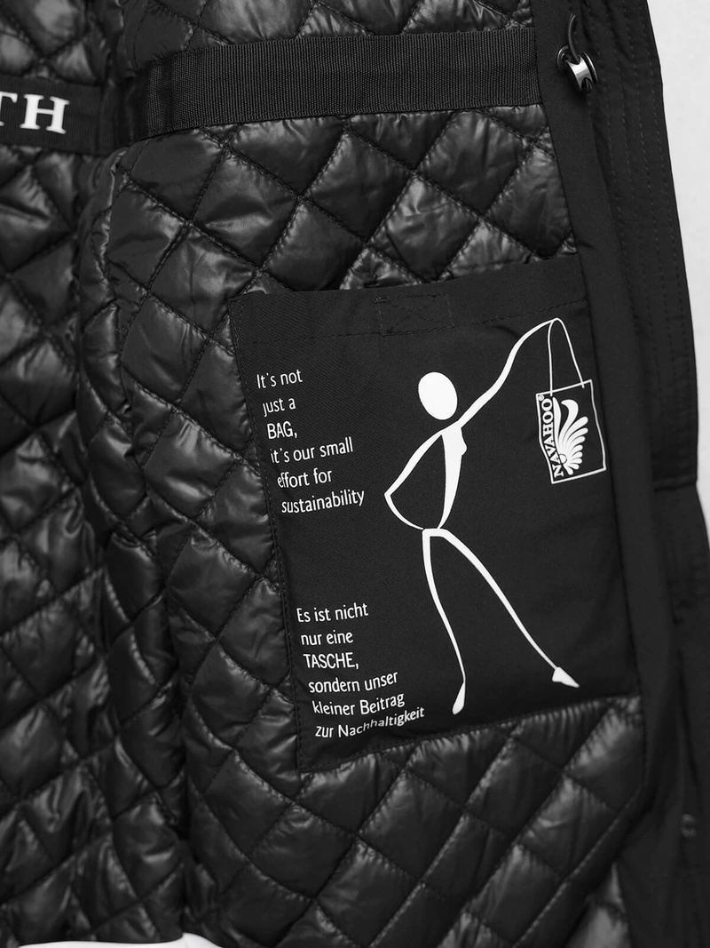 Dámska bunda čierna OZONEE O/W377Z