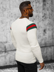 Pánsky Sveter Ecru OZONEE L/2457Z