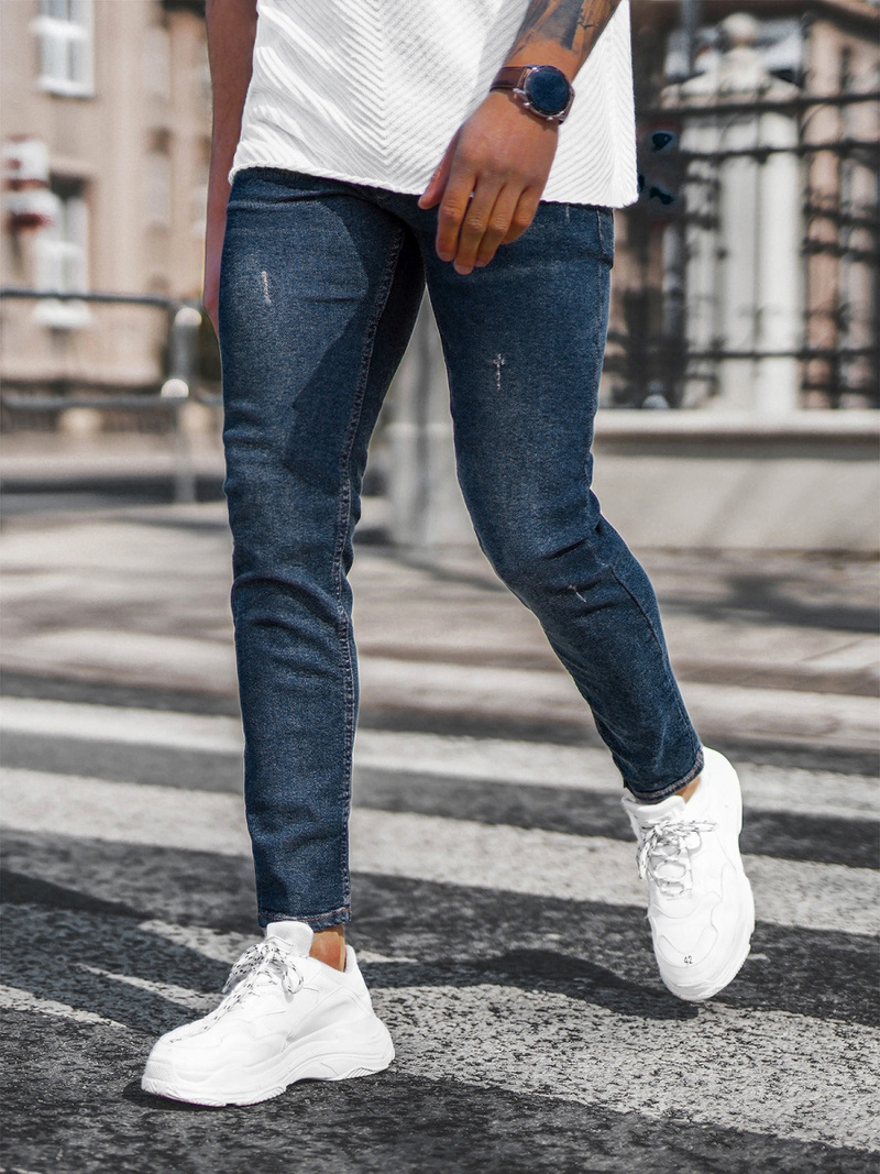 Pánske Rifle Tmavomodré OZONEE E/5193/02