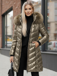 Dámska Bunda Zlato OZONEE JS/16M9100/403Z