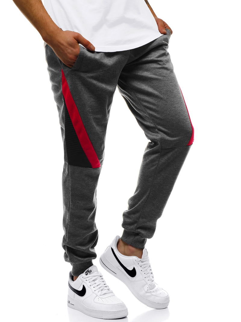 Pánske tepláky grafitové OZONEE JS/JZ11018