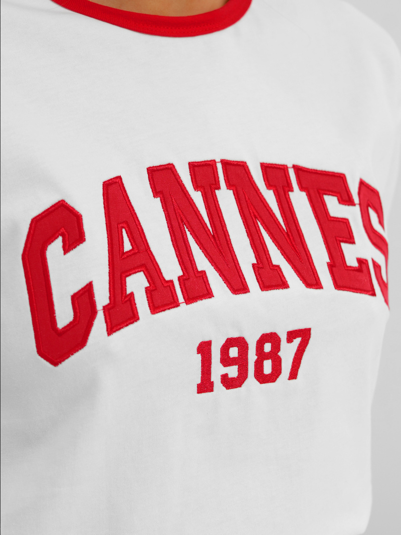 Dámske Tričko Biele OZONEE JS/R62184