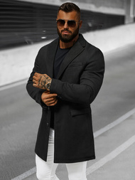 Pánsky Kabát Čierny OZONEE JB/1047Z