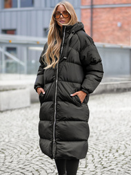 Dámska bunda čierna OZONEE JS/5M3163/392Z