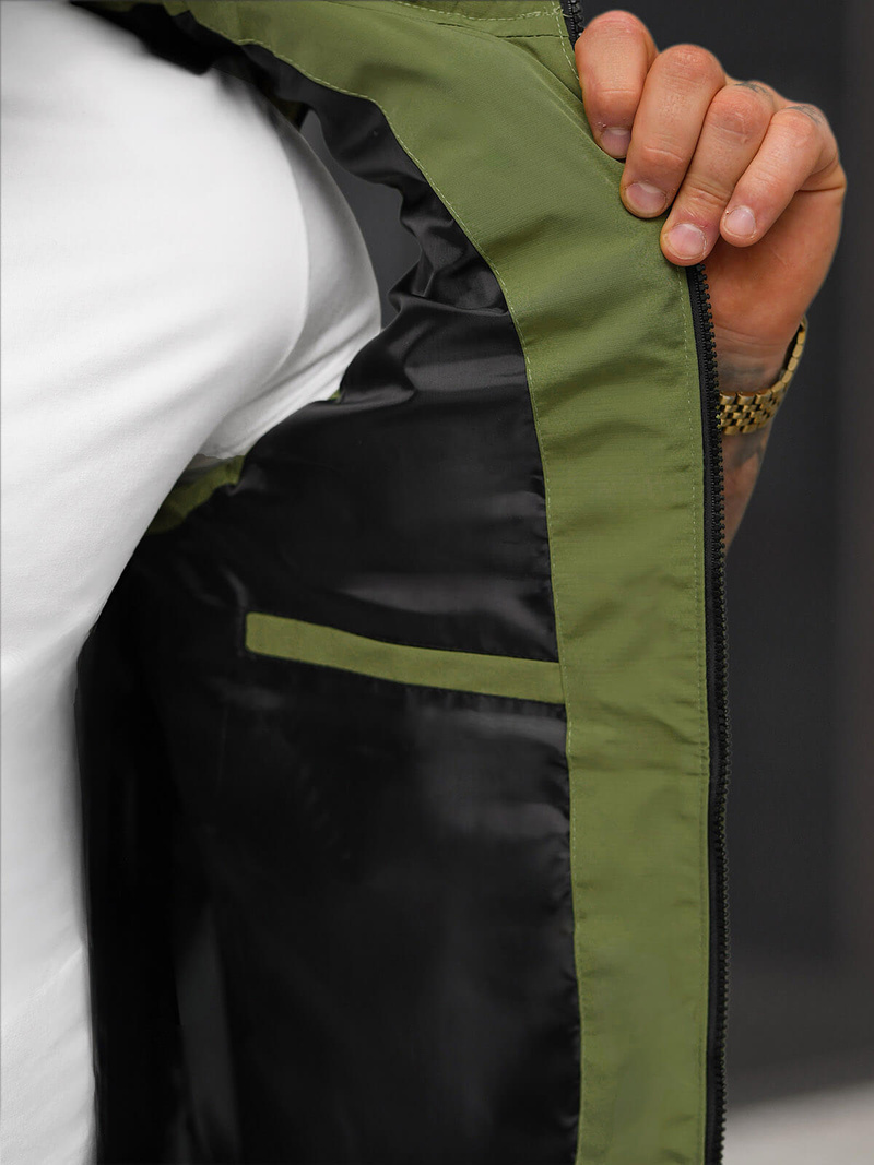 Pánska vesta zelená OZONEE JS/31M5062/136