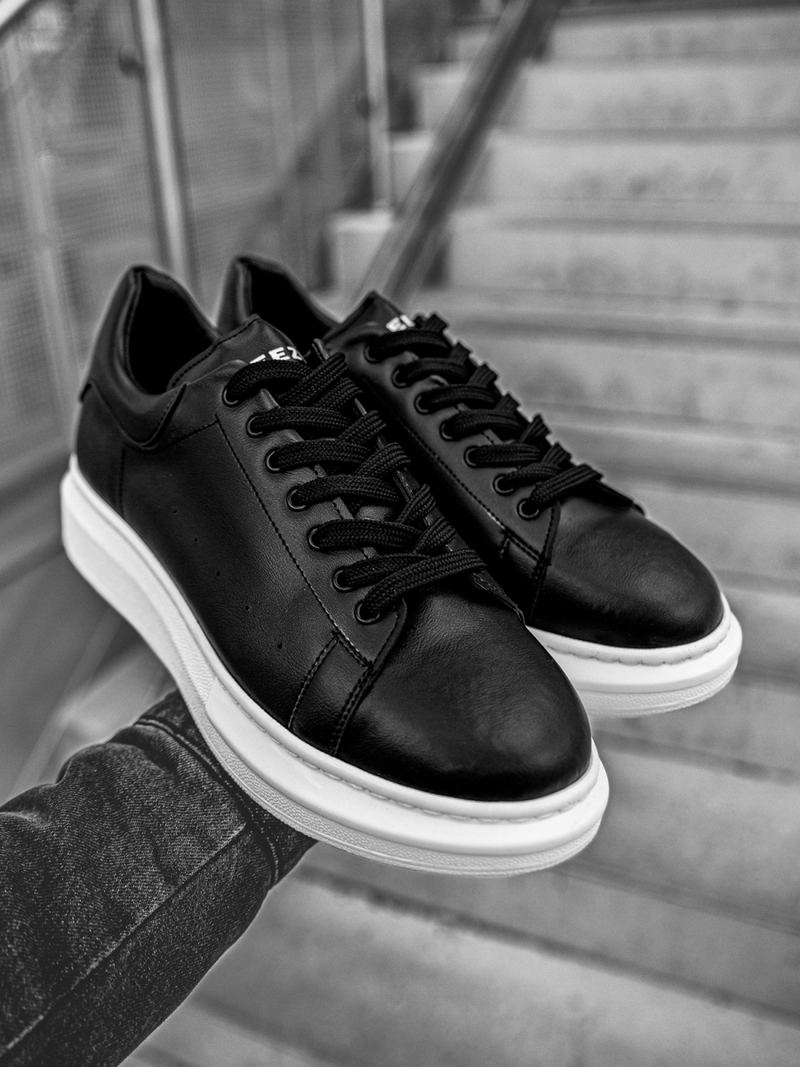 Pánske Sneakery Čierne OZONEE B/2051