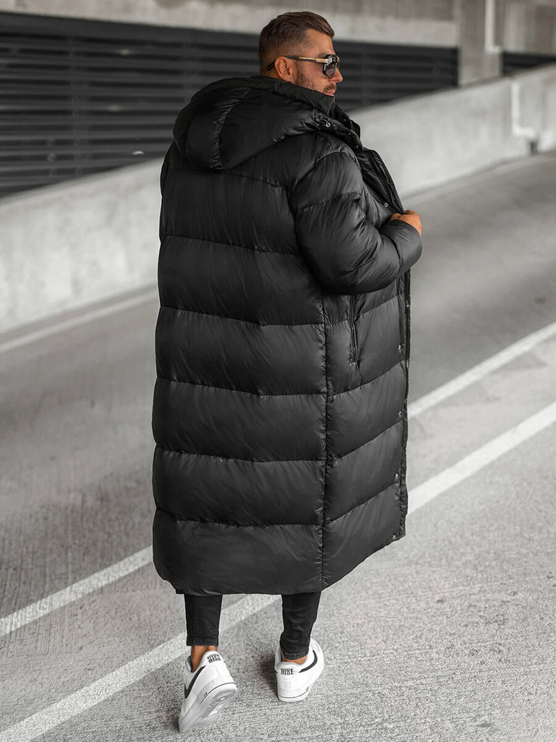 Pánska Bunda Čierna OZONEE O/M3202Z