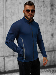 Pánska Bunda Námornícka Modrá OZONEE JS/M10309