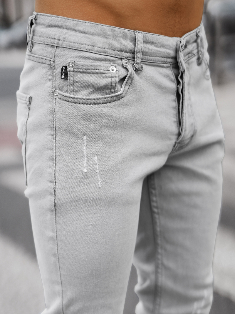 Pánske Rifle Sivé OZONEE DO/2438