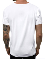 Pánske Tričko Biele OZONEE JS/SS10960