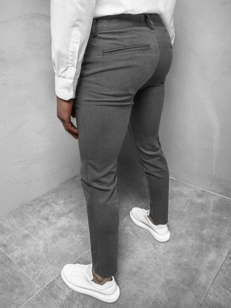 Pánske nohavice grafitové OZONEE DJ/5502