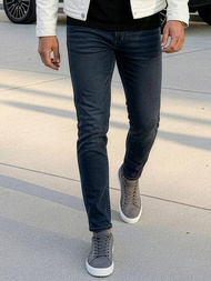 Pánske Rifle Tmavomodré OZONEE O/JK2895AZ