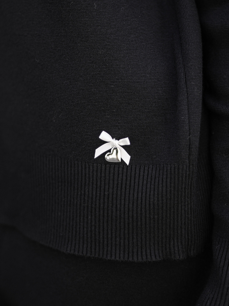 Dámska dvojdielna tepláková súprava čierny OZONEE JS/53C5203/3