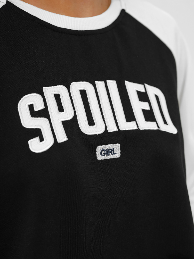 Dámska dvojdielna tepláková súprava čierno-bielé OZONEE JS/M58631AB