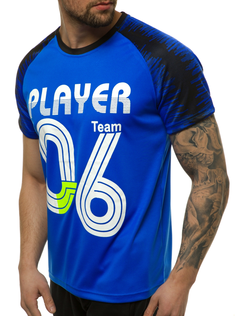 Pánske Tričko modré OZONEE JS/KS2065