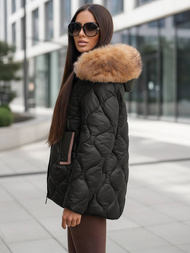 Dámska bunda čierna OZONEE O/5M3226/392Z