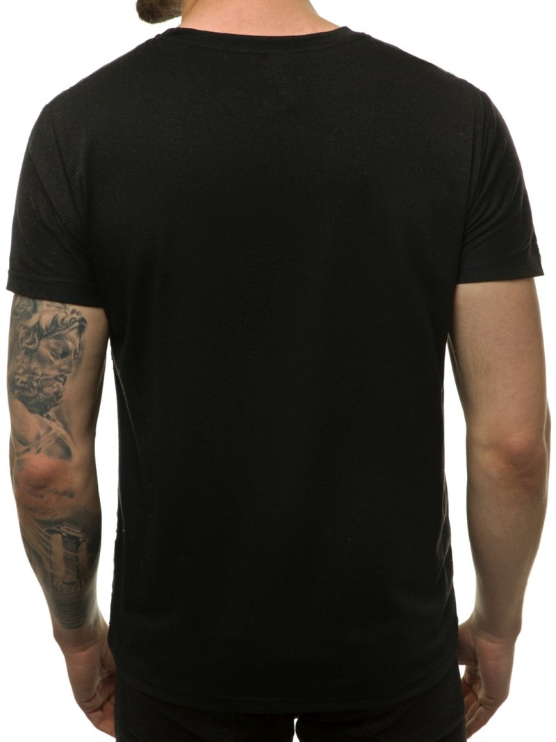 Pánske Tričko Čierne OZONEE JS/KS2083