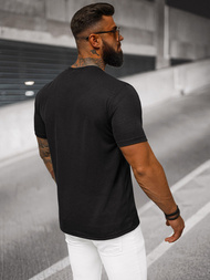 Pánske Tričko Čierne OZONEE O/L1451