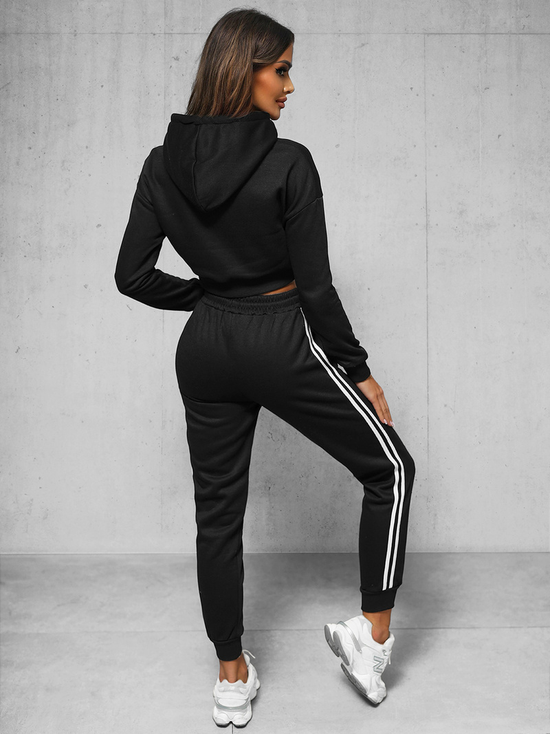 Dámska dvojdielna tepláková súprava Čierny OZONEE JS/8C67/3