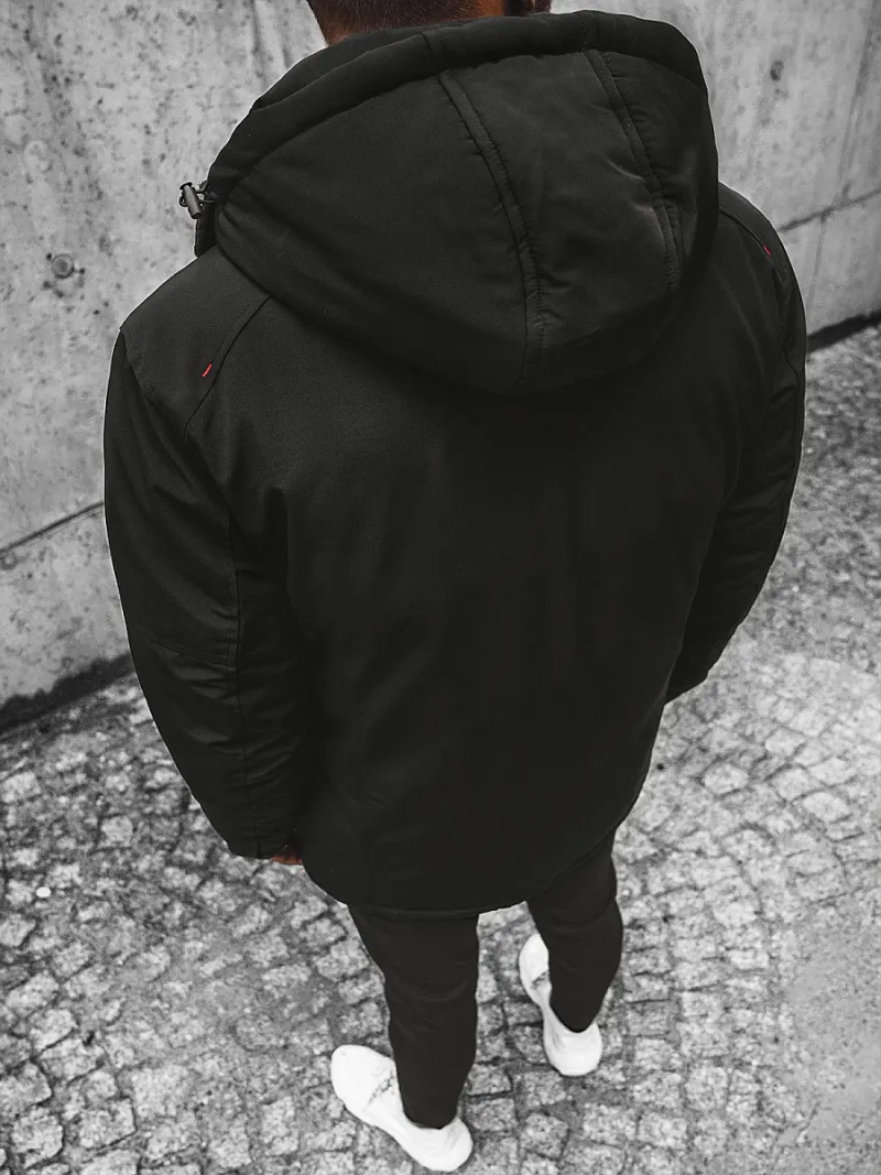Pánska Bunda Čierna OZONEE JS/M717/392