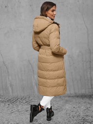 Dámska bunda camelová OZONEE JS/5M3178/84