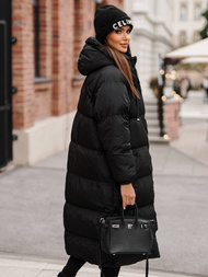 Dámska bunda čierna OZONEE JS/5M3163/392Z