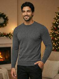 Pánsky Sveter Grafitový OZONEE NB/MMB602/3Z