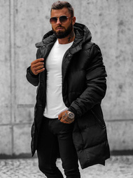 Pánska Bunda Čierna OZONEE O/M799