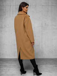 Dámsky kabát camelový OZONEE JS/11Z8161