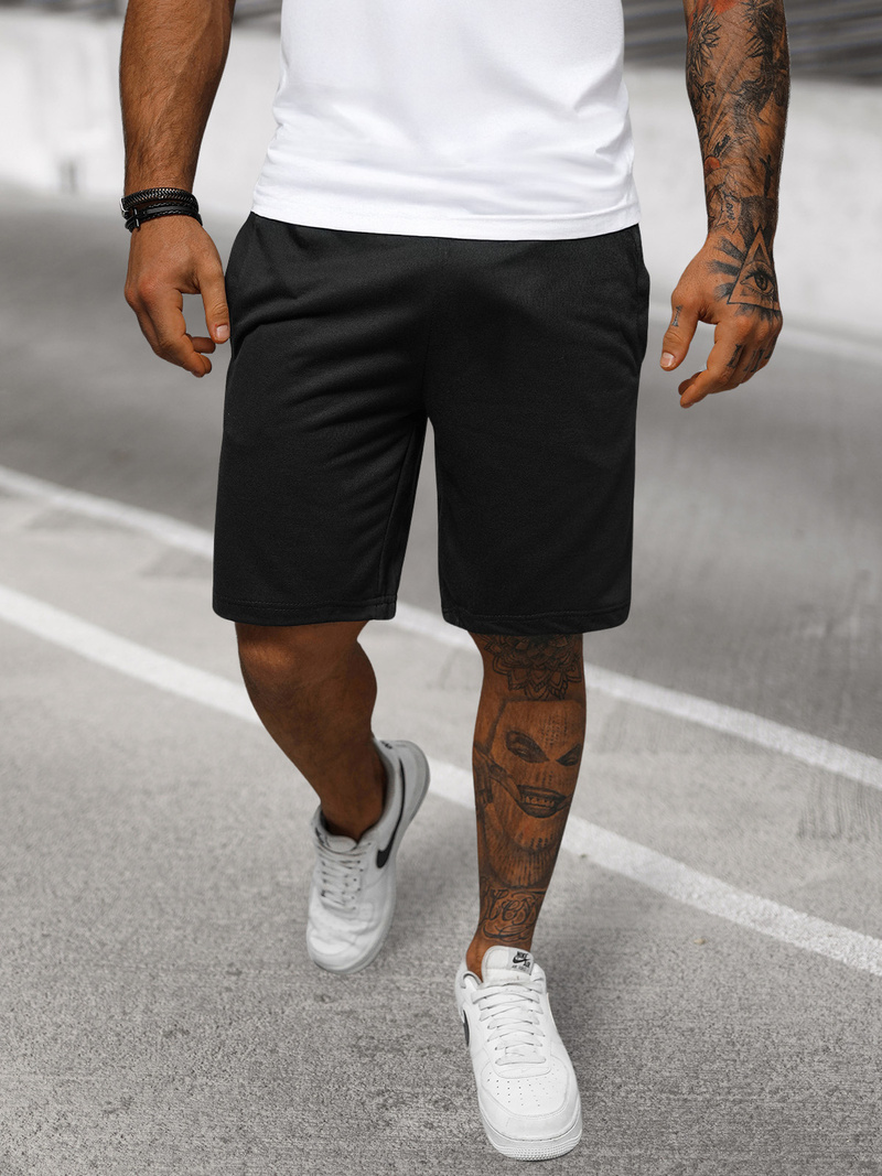 Pánske Kraťasy Čierne OZONEE JS/8K100/3Z