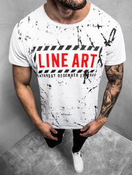 Pánske Tričko Biele OZONEE JS/KS2029Z