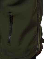 Pánska softshell bunda zelená OZONEE JS/56008Z