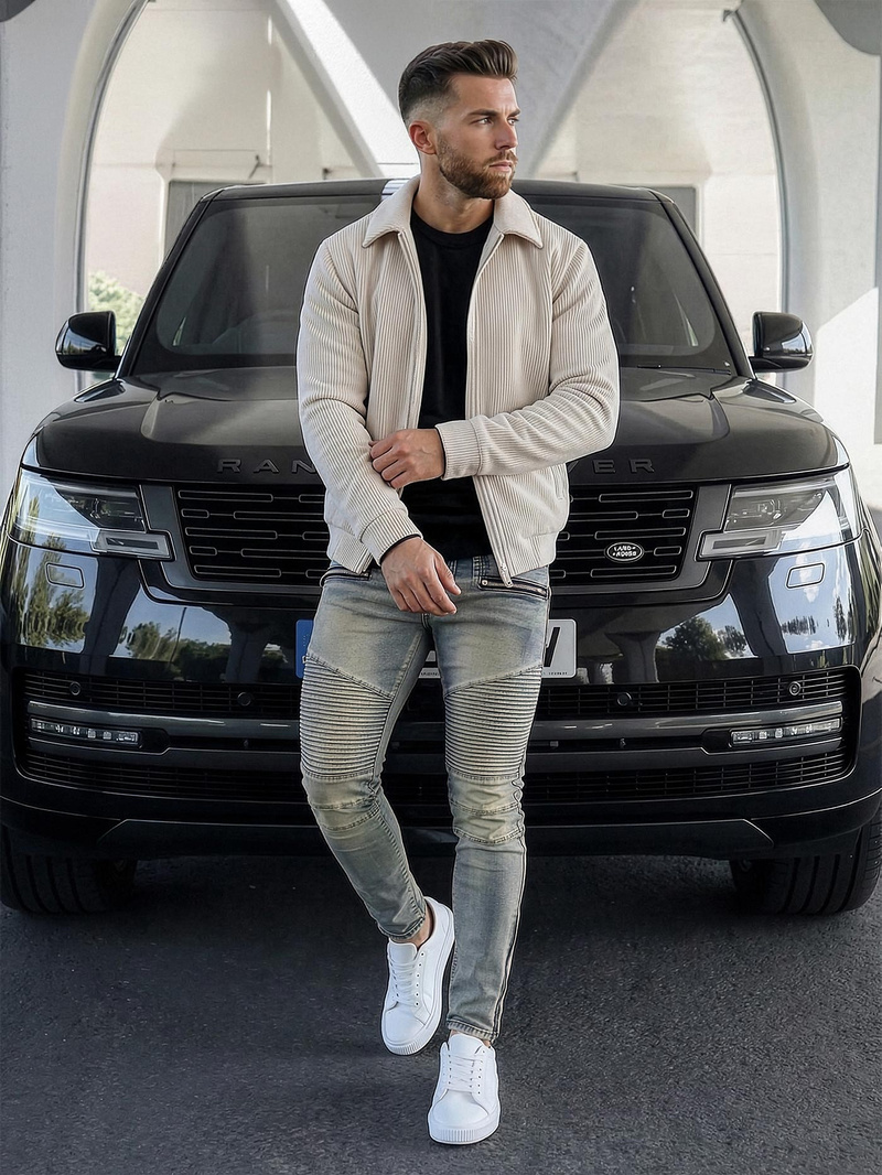 Pánske Rifle Modré OZONEE O/EM8886Z