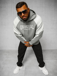 Mikina Sivé OZONEE O/SWE23027Z