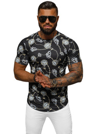 Pánske Tričko Čierne OZONEE O/PT012