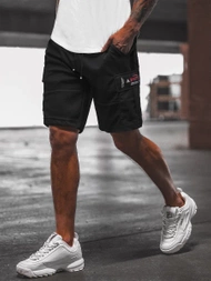 Pánske Kraťasy Čierne OZONEE O/WW20016/1